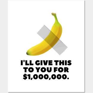 Funny Banana Tape Posters and Art